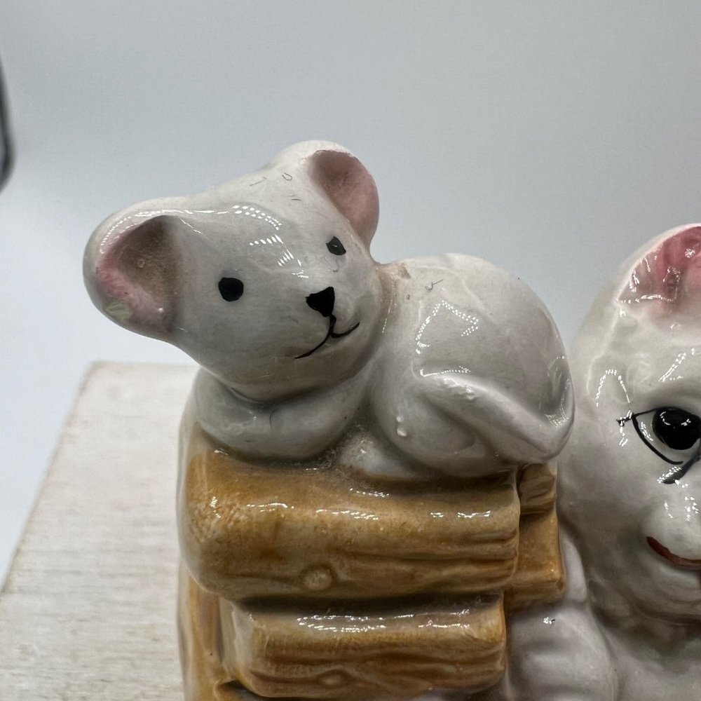 Vintage Cat Kitten Mouse Collectible Figurine Decoration - Picture 4 of 8